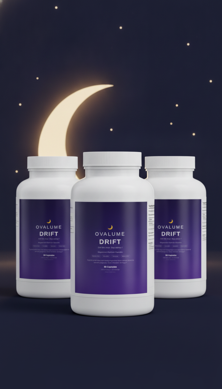 OVALUME Drift - 3 bottle bundle with starry background