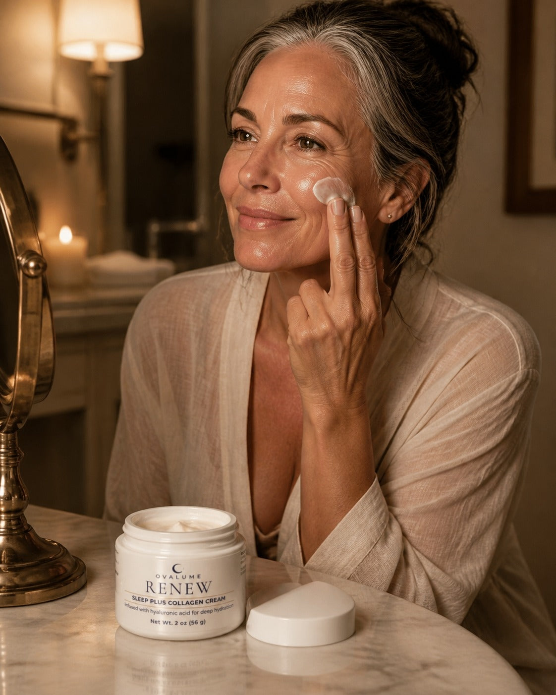 OVALUME RENEW – Sleep Plus Collagen Night Cream