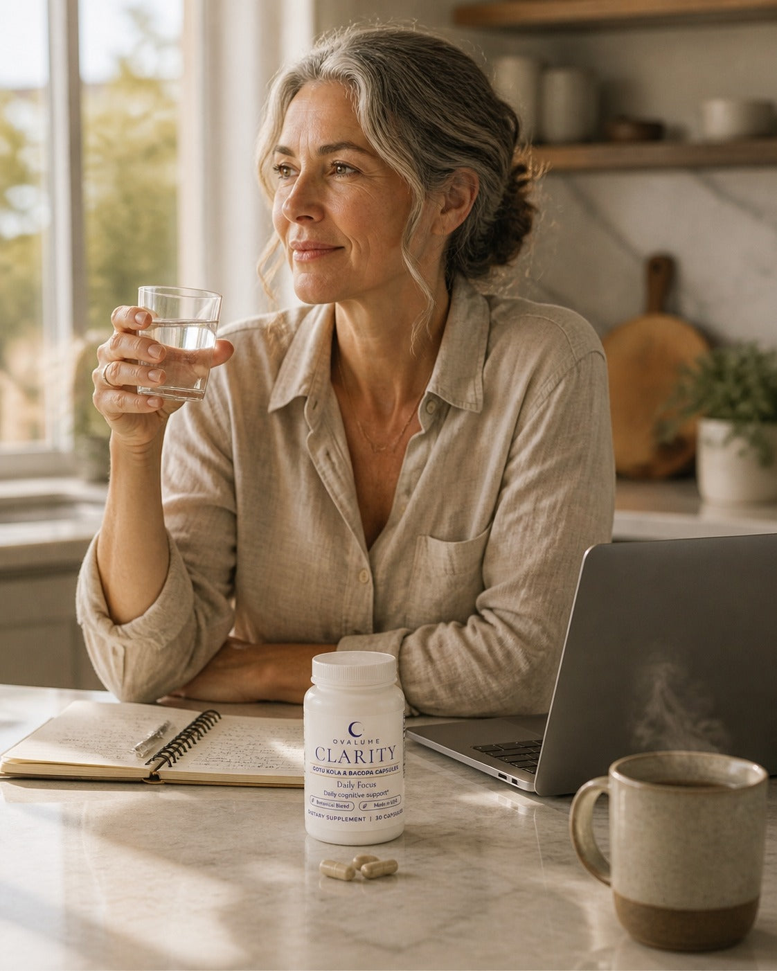 OVALUME CLARITY – Gotu Kola & Bacopa Capsules