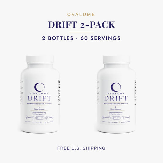OVALUME DRIFT 2-Pack – Magnesium Glycinate Capsules