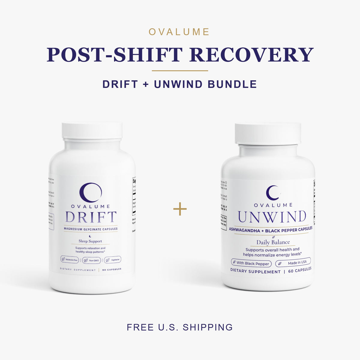 OVALUME Post-Shift Recovery Bundle – DRIFT + UNWIND