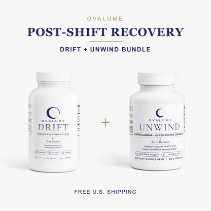 OVALUME Post-Shift Recovery Bundle – DRIFT + UNWIND